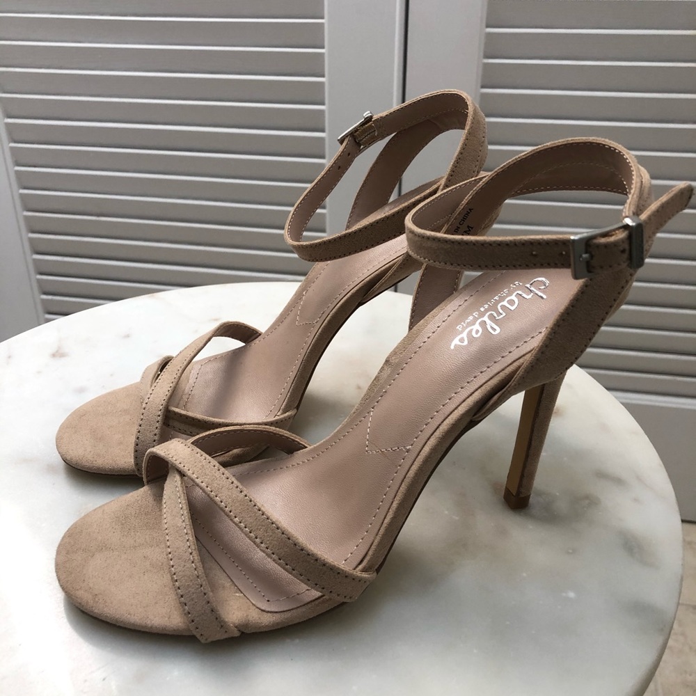 Nude heels by Charles David - NWT